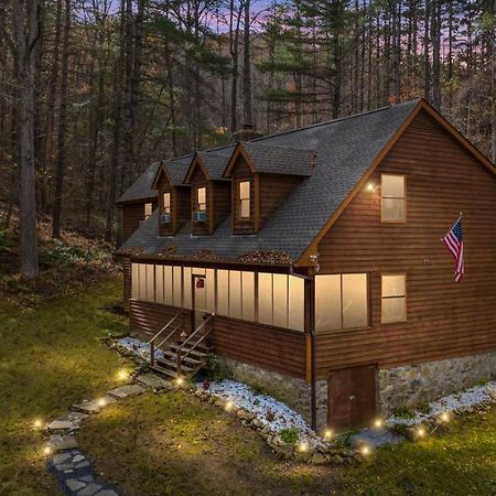 Sleepy Hollow 5Br Cabin - National Park 7 Min, Hot Tub, Fire Pit, Sleeps 12 ルーレイ エクステリア 写真