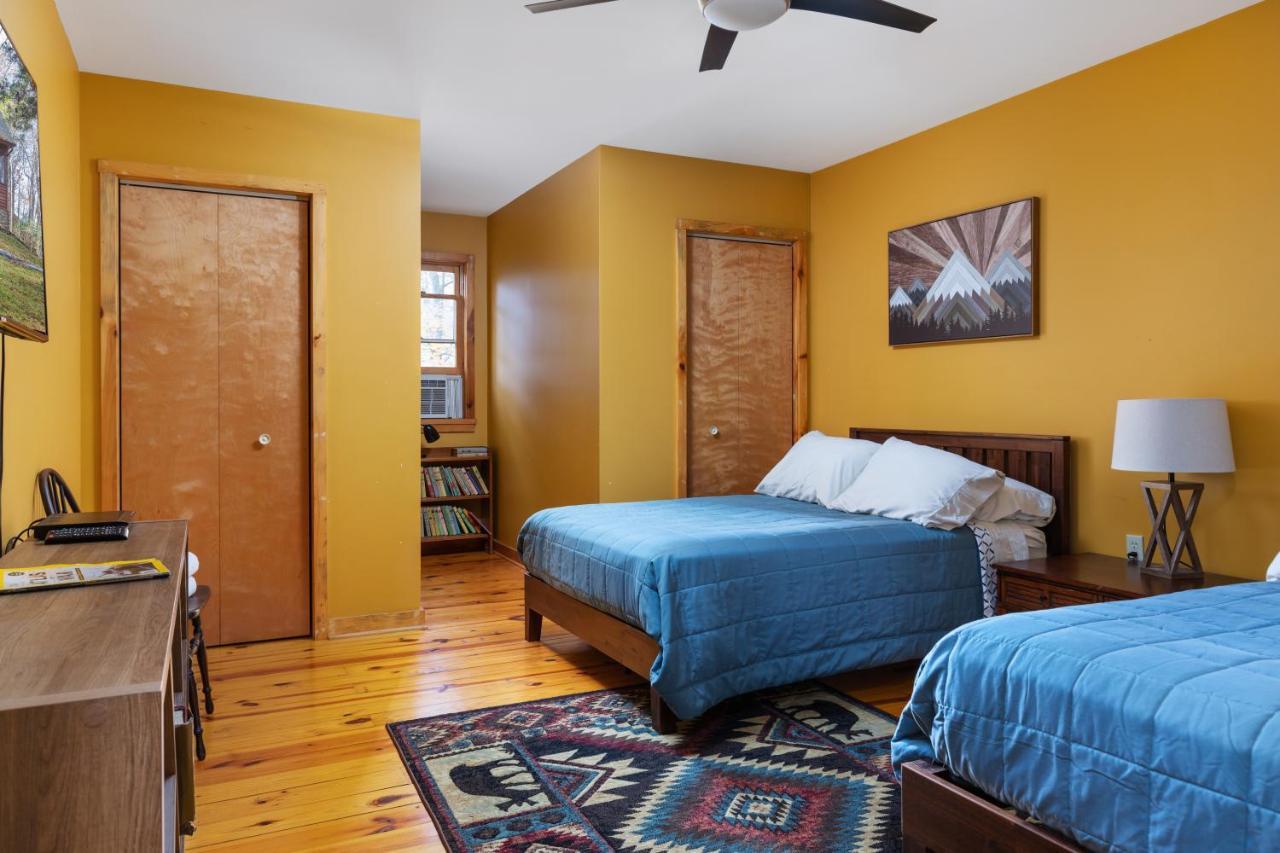 Sleepy Hollow 5Br Cabin - National Park 7 Min, Hot Tub, Fire Pit, Sleeps 12 ルーレイ エクステリア 写真