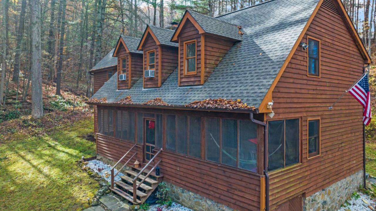 Sleepy Hollow 5Br Cabin - National Park 7 Min, Hot Tub, Fire Pit, Sleeps 12 ルーレイ エクステリア 写真