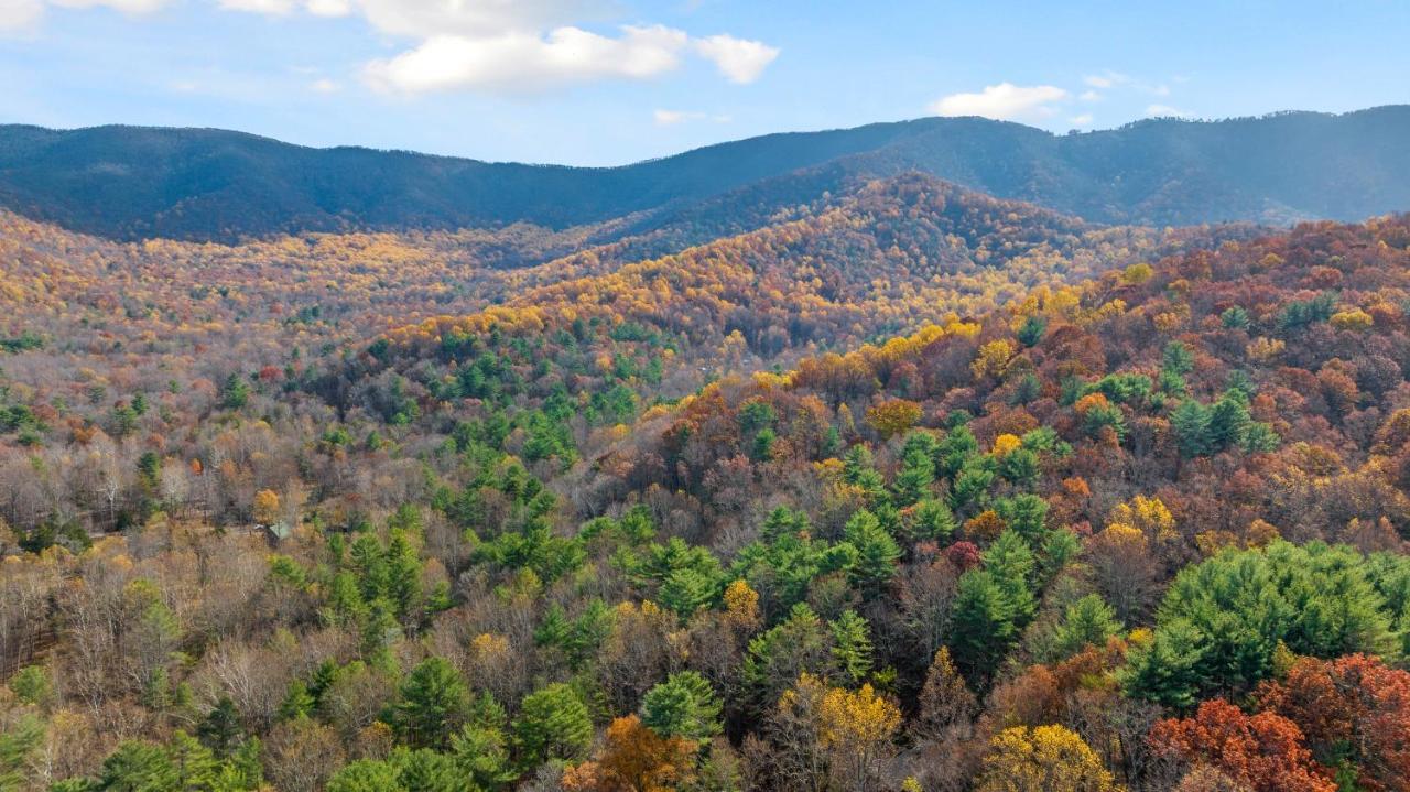 Sleepy Hollow 5Br Cabin - National Park 7 Min, Hot Tub, Fire Pit, Sleeps 12 ルーレイ エクステリア 写真